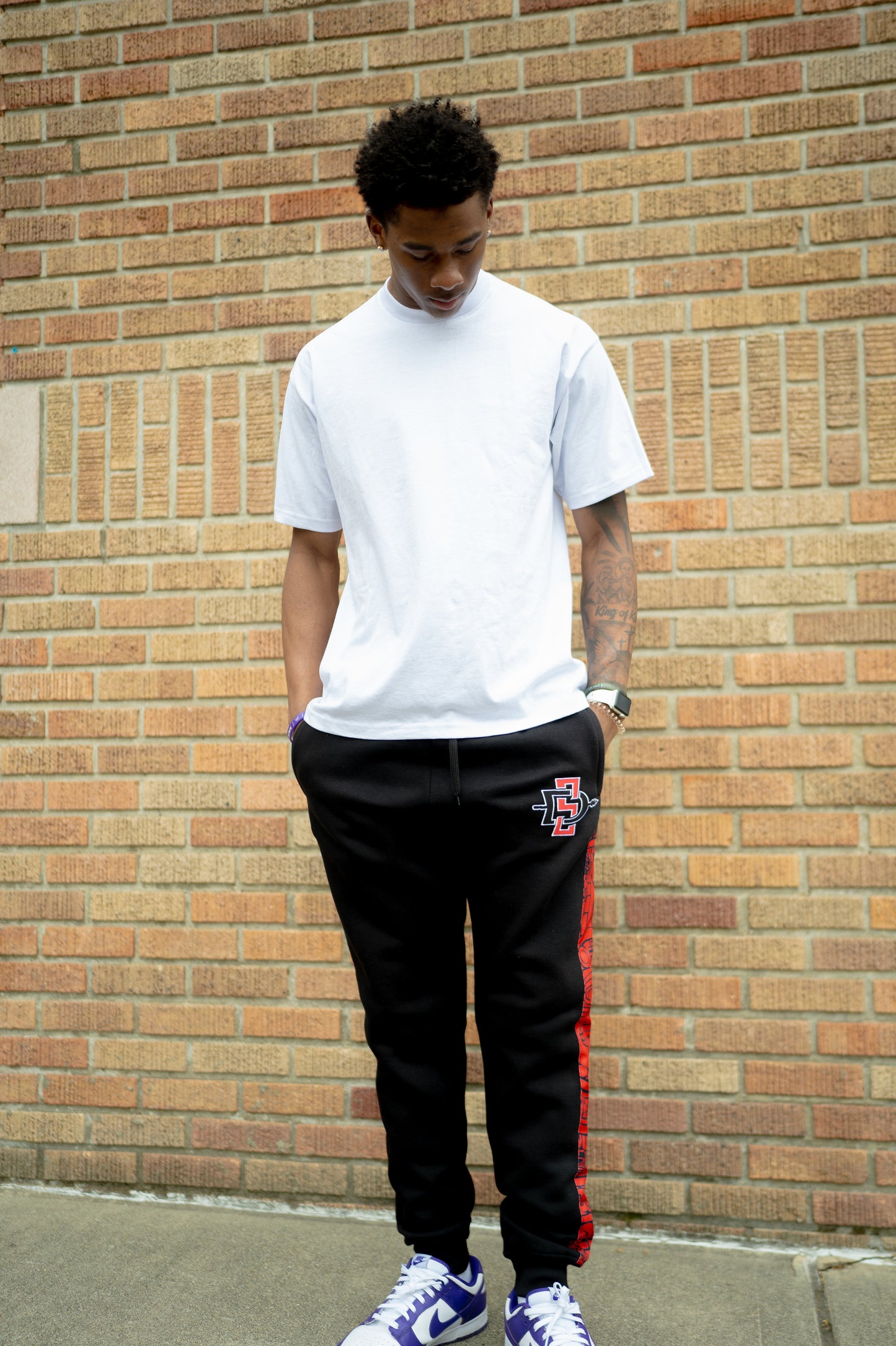 San Diego State SDSU Aztecs Men's Fleece Jogger Pant