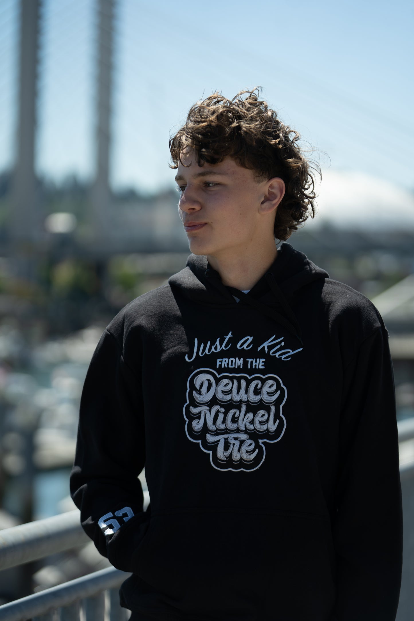 TV x Drea Collab - Deuce Nickel Tre 253 Men's Fleece Hoodie