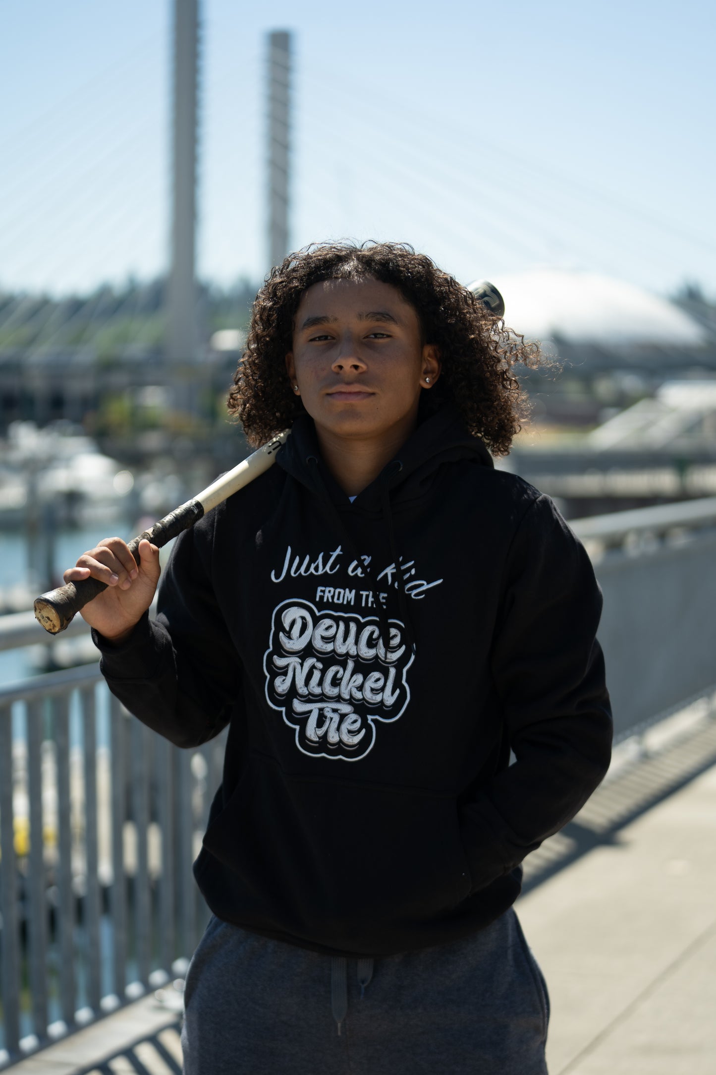 TV x Drea Collab - Deuce Nickel Tre 253 Men's Fleece Hoodie