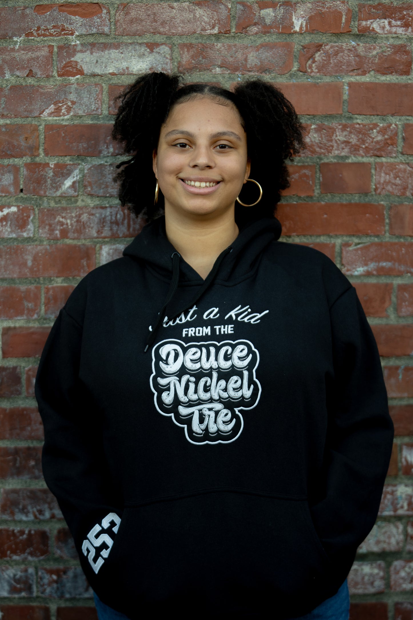 TV x Drea Collab - Deuce Nickel Tre 253 Men's Fleece Hoodie