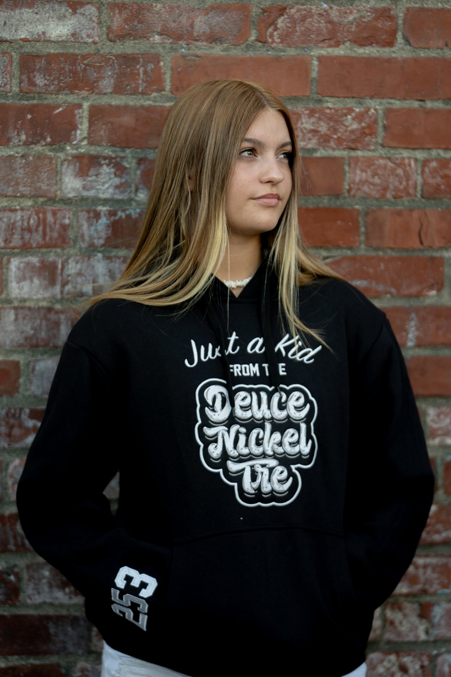 TV x Drea Collab - Deuce Nickel Tre 253 Men's Fleece Hoodie