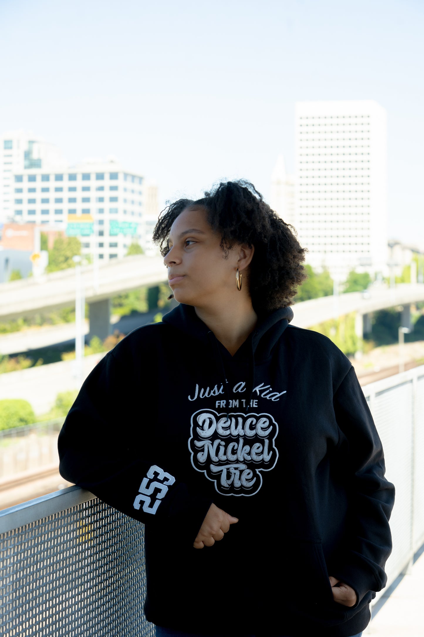 TV x Drea Collab - Deuce Nickel Tre 253 Men's Fleece Hoodie