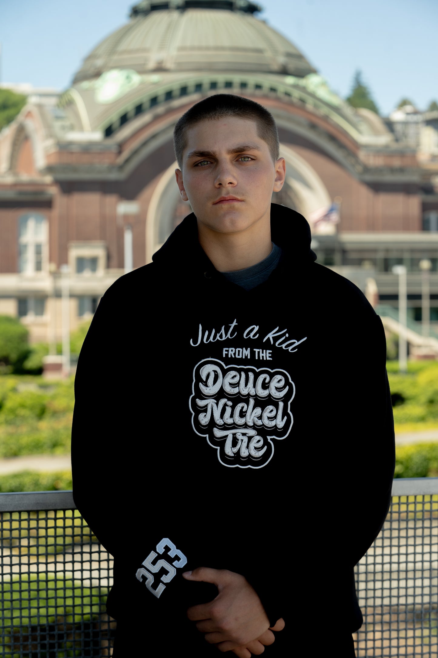 TV x Drea Collab - Deuce Nickel Tre 253 Men's Fleece Hoodie