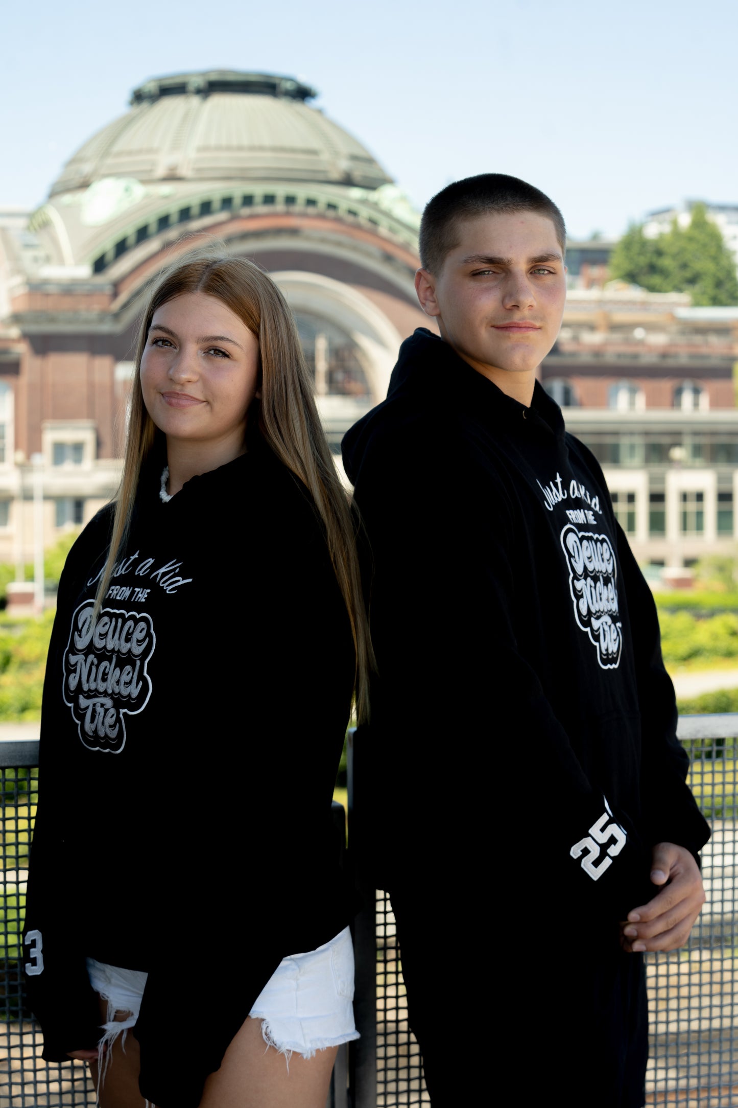 TV x Drea Collab - Deuce Nickel Tre 253 Men's Fleece Hoodie