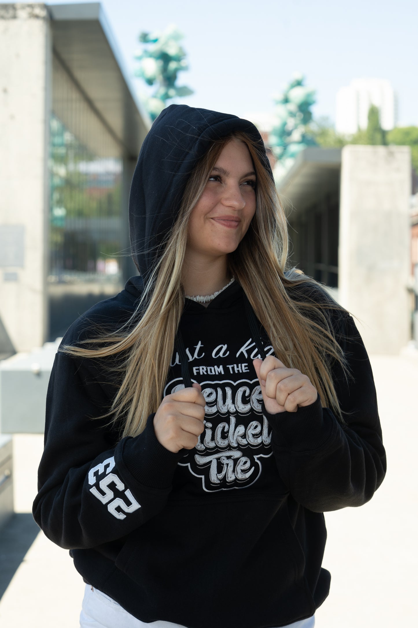 TV x Drea Collab - Deuce Nickel Tre 253 Men's Fleece Hoodie