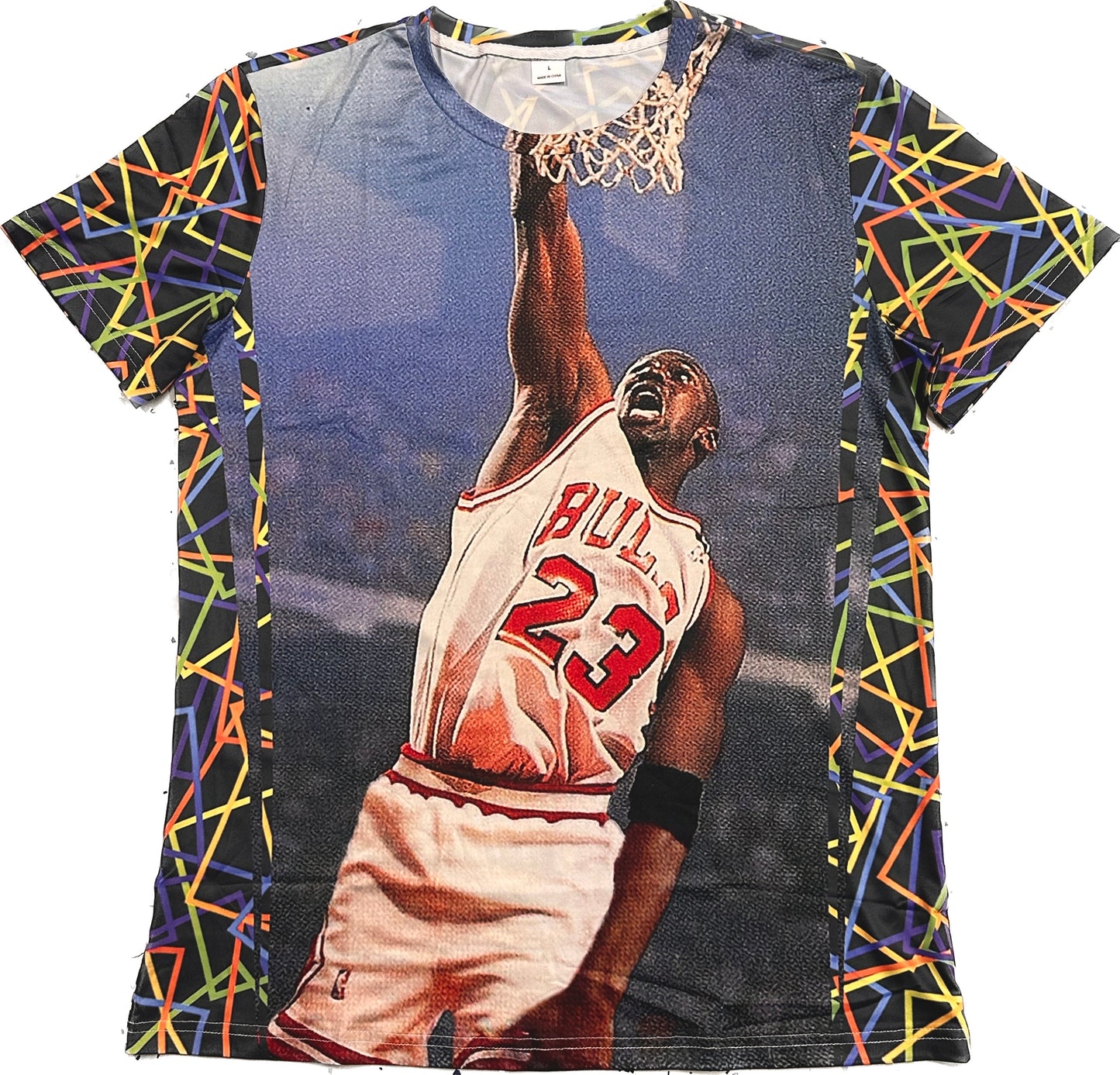 Michael Jordan Beam Team Men's Card T-Shirt