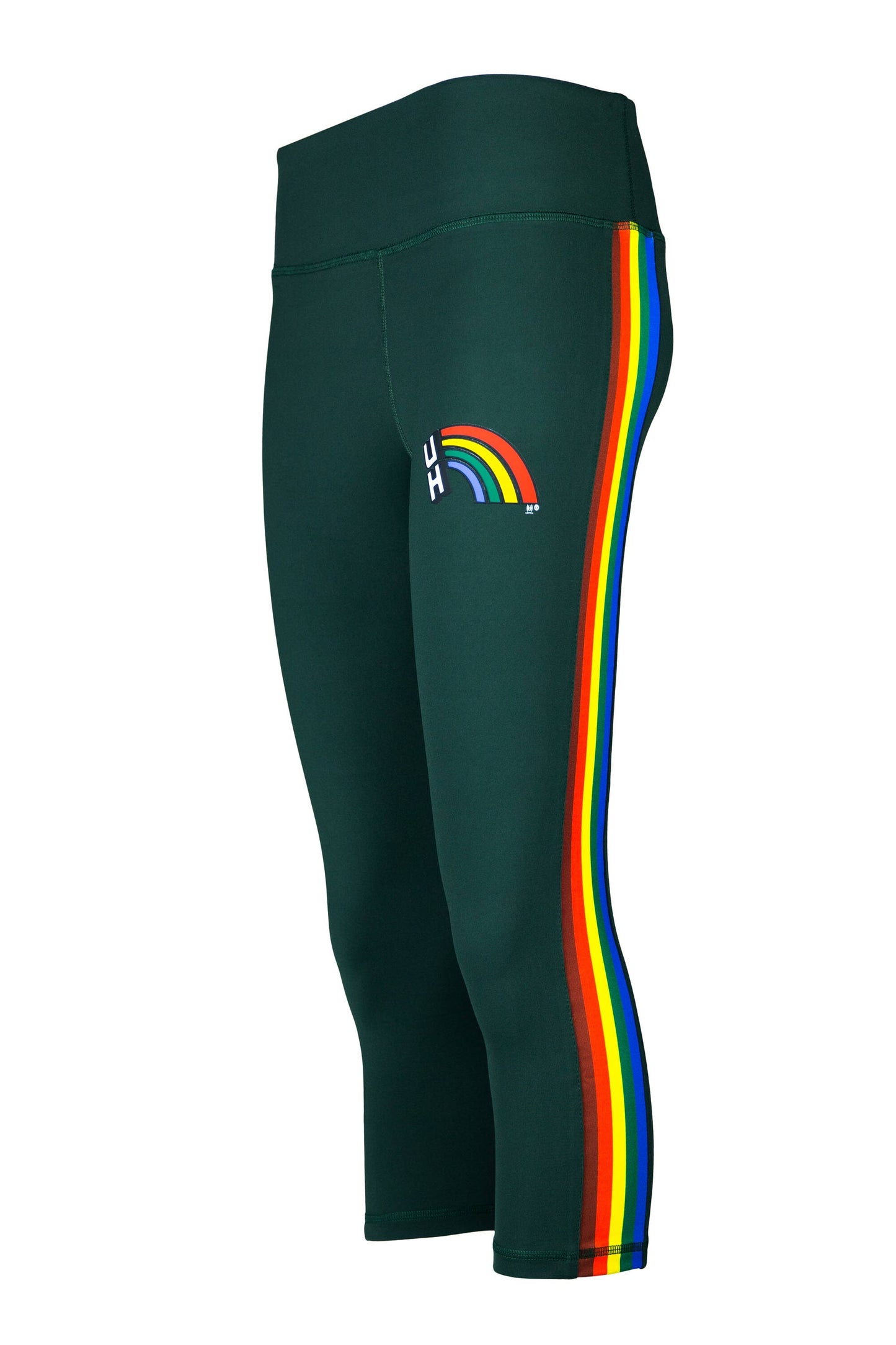 Hawaii Rainbow Warriors Women's NCAA Yoga Carpi Pant (Rainbow)