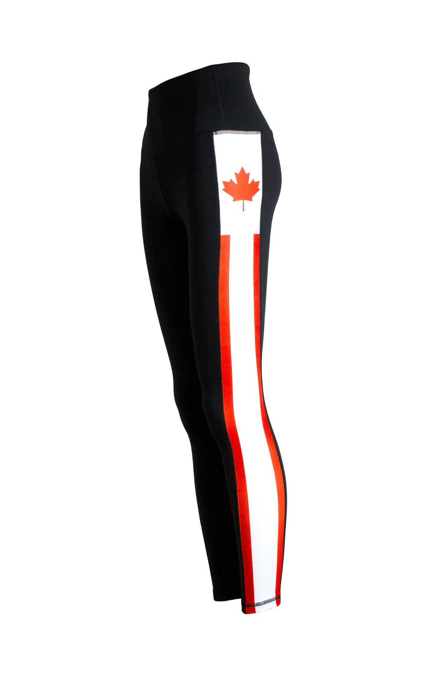 Canada Canadian Flag Women's Full Length Yoga Pant Leggings