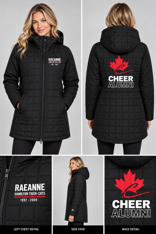 Canadian Football Cheer Alumni Parka Jacket