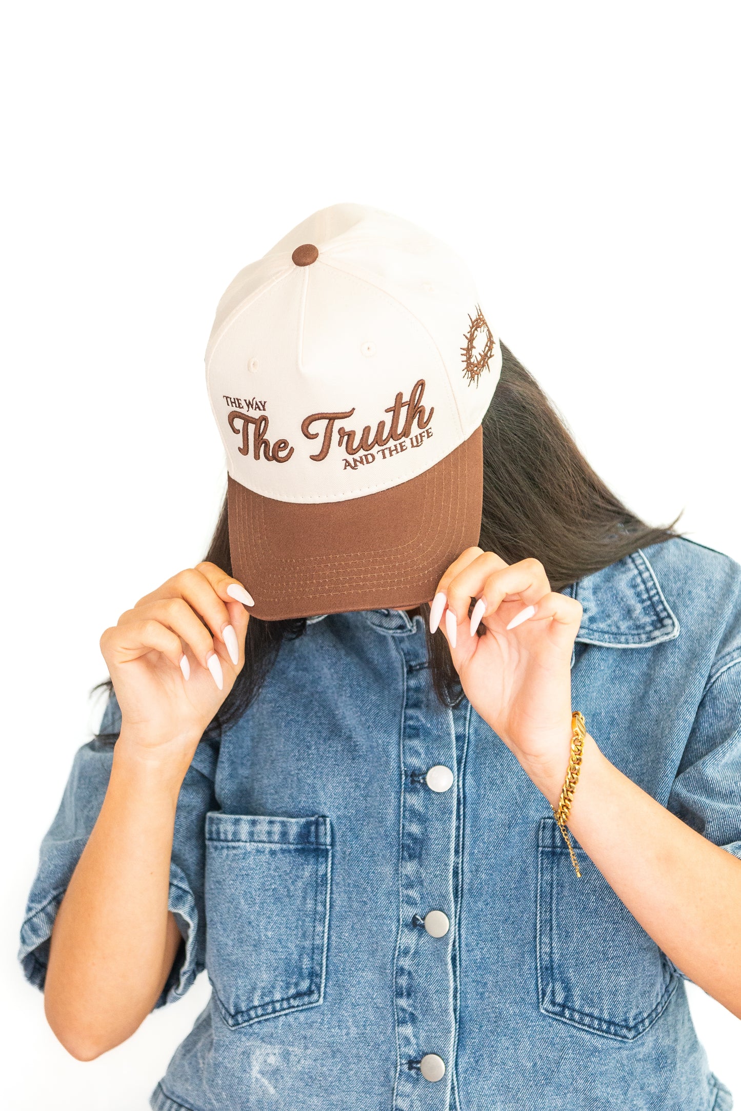 The Way The Truth The Life Christian Trucker Hat – John 14:6 Faith Based Snapback Cap