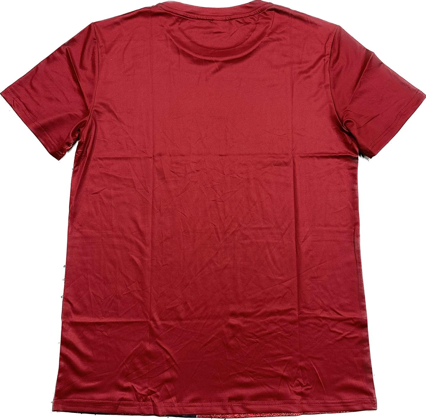 Michael Jordan Metal Universe Red PMG Men's Card T-Shirt