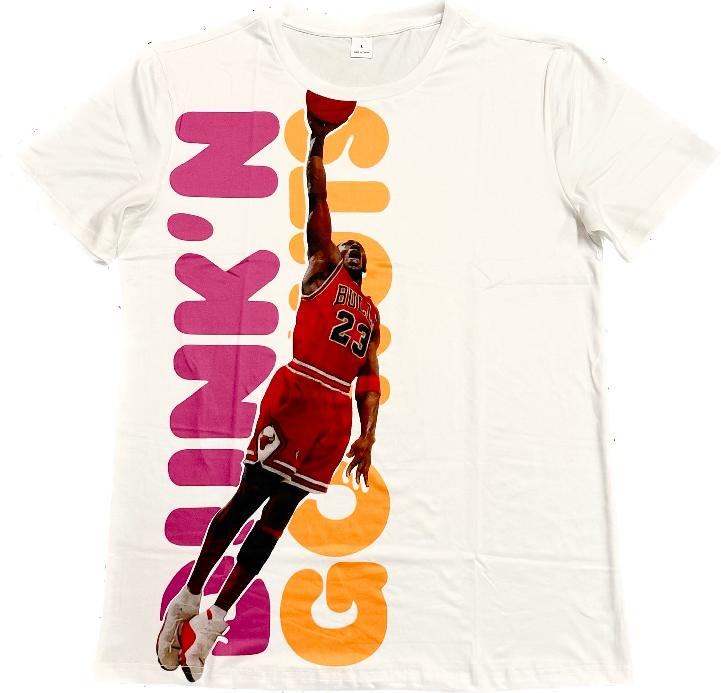 Michael Jordan Dunk 'N Go Nuts Men's Card T-Shirt