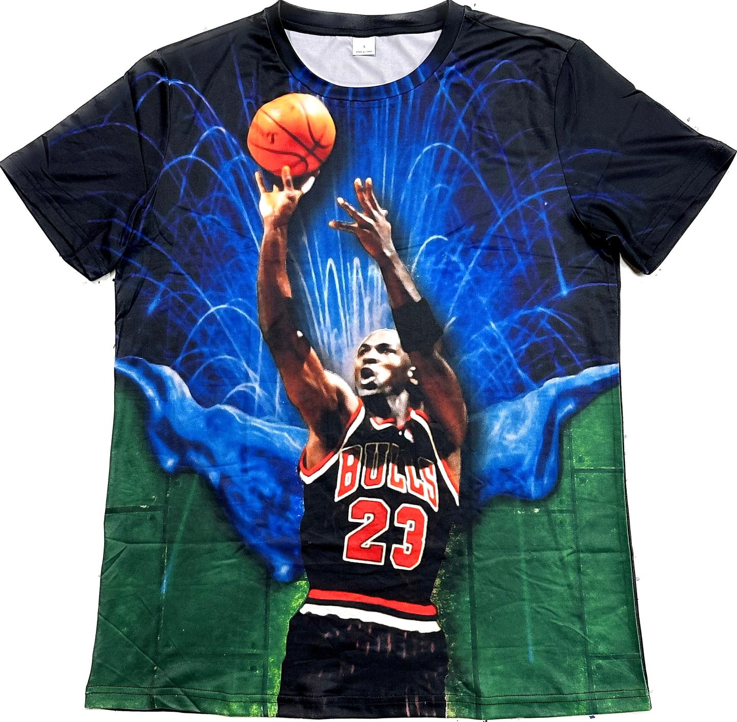 Michael Jordan Meltdown Men's Card T-Shirt