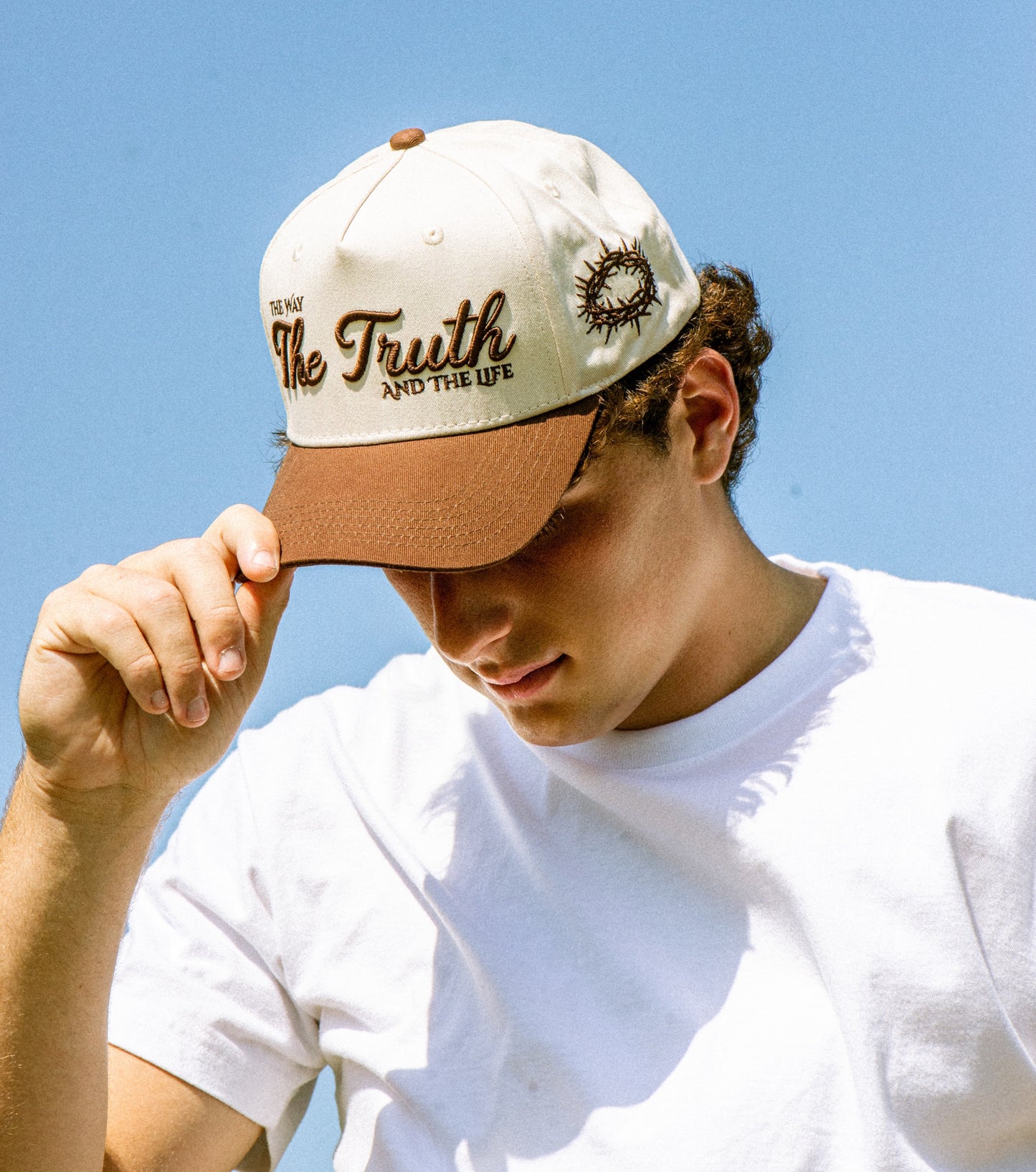 The Way The Truth The Life Christian Trucker Hat – John 14:6 Faith Based Snapback Cap