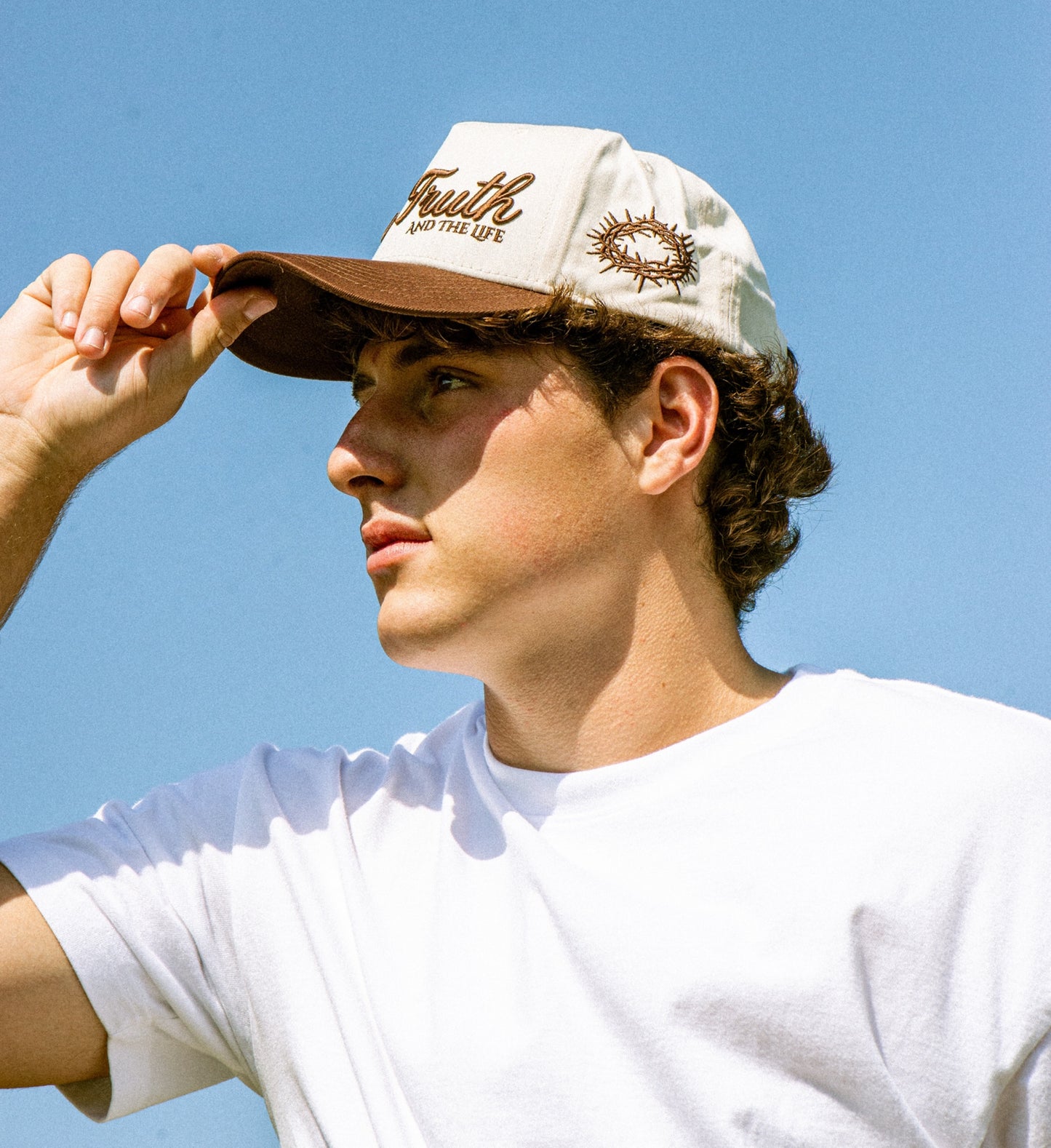 The Way The Truth The Life Christian Trucker Hat – John 14:6 Faith Based Snapback Cap
