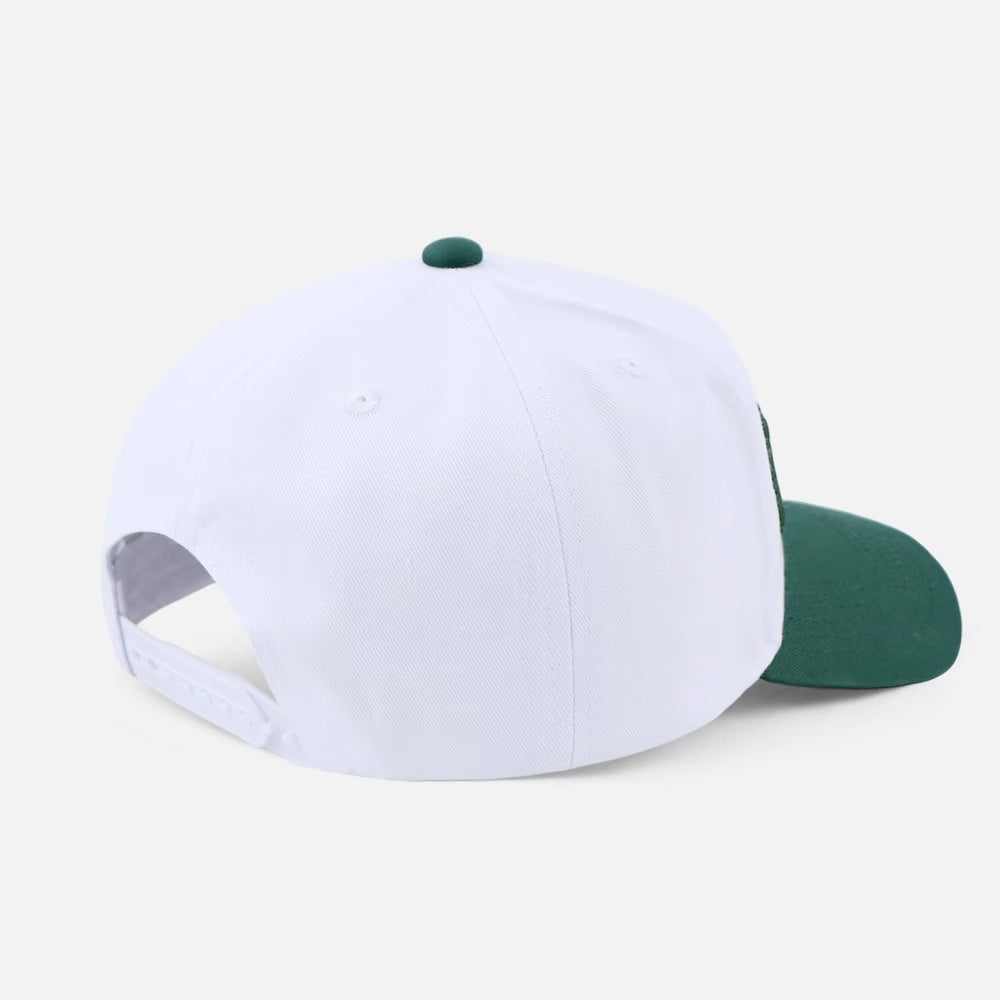 Jesus Forest Green Christian Trucker Hat – Embroidered Faith Based Snapback Cap