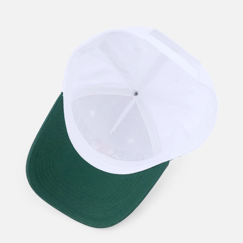 Jesus Forest Green Christian Trucker Hat – Embroidered Faith Based Snapback Cap