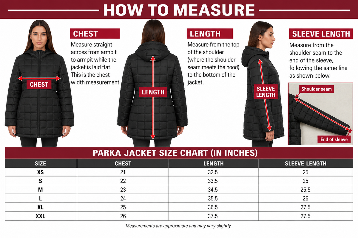 Canadian Football Cheer Alumni Parka Jacket