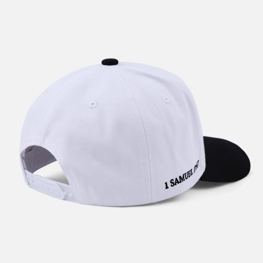 The Battle Is The LORD'S Christian Trucker Hat – 1 Samuel 17:47 Snapback Cap