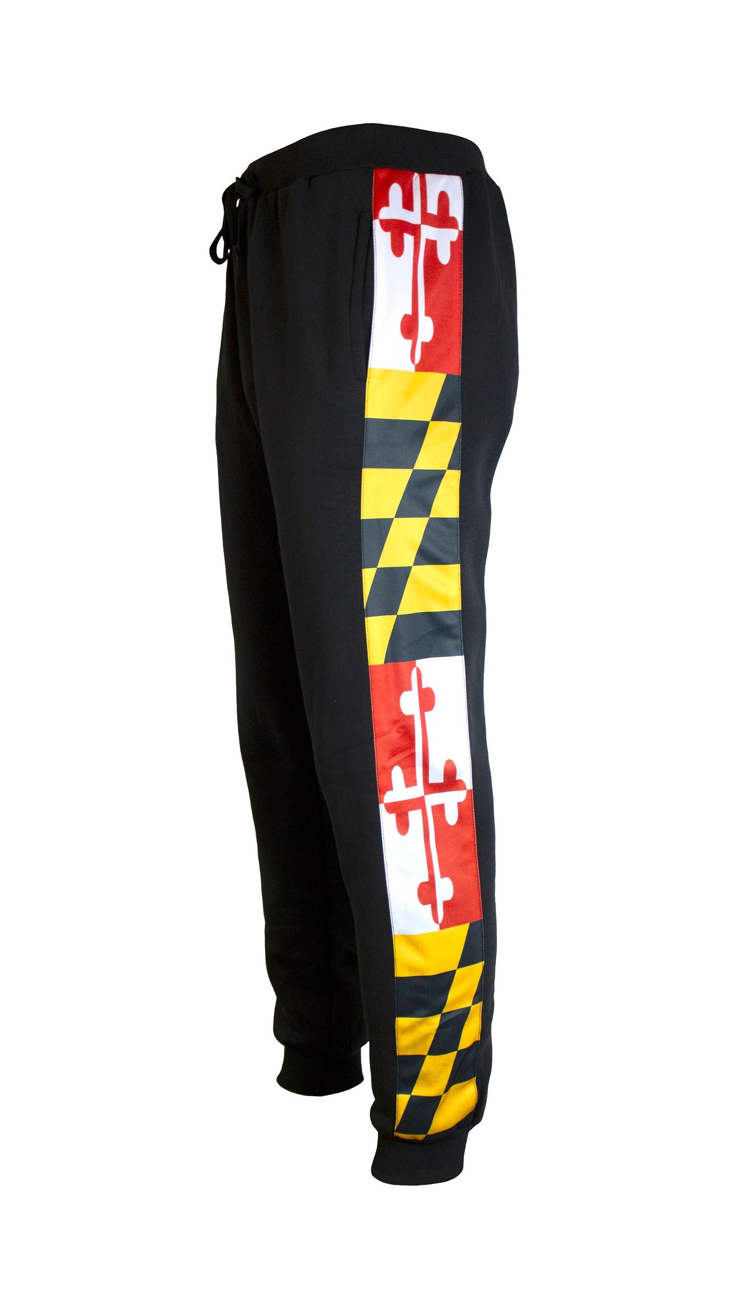 Maryland Flag Men's Fleece Jogger Pant