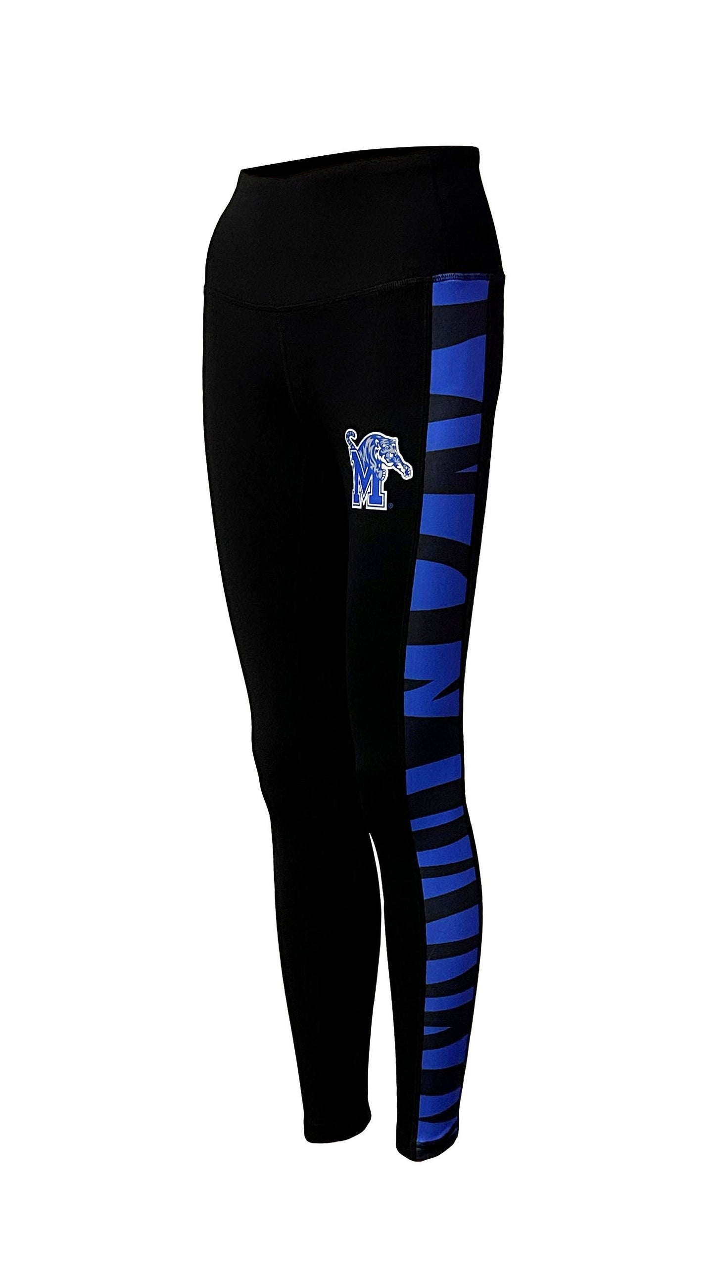 Memphis Tigers Women's Full Length Yoga Pant Leggings
